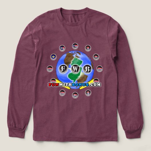 De Zwarte enig-Opgeruimde T-shirt van FunWithBonus (Voorkant)