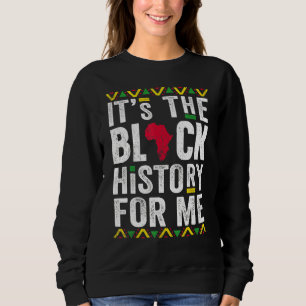 De zwarte geschiedenis van Melanin African Pride M Trui
