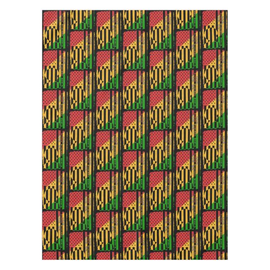 De zwarte geschiedenismaand voor mij BHM citeert d Tafelkleed (Voorkant)