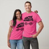 De zwarte golven van de aap t-shirt (Unisex)