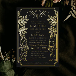 De zwarte gouden Kaart van de Lovers