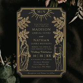 De zwarte gouden Kaart van de Lovers