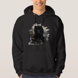 De zwarte gouden rievers hoodie