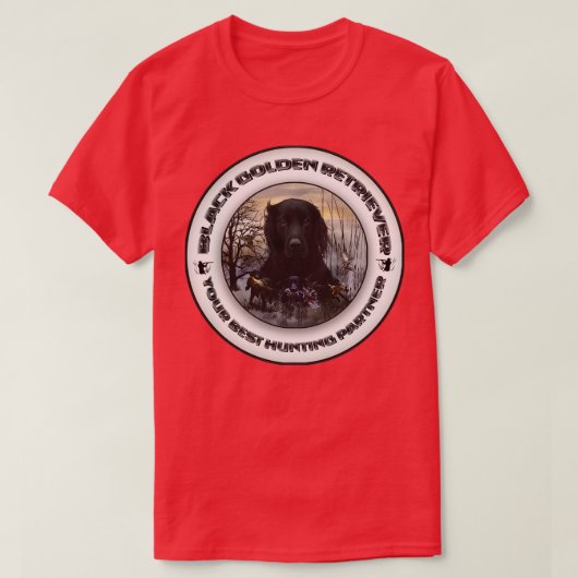 De zwarte gouden rievers t-shirt (Design voorkant)