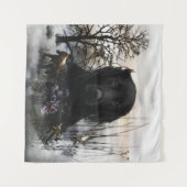 De zwarte gouden rievers wandkleed (Voorkant (horizontaal))