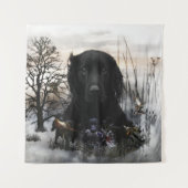 De zwarte gouden rievers wandkleed (Voorkant)