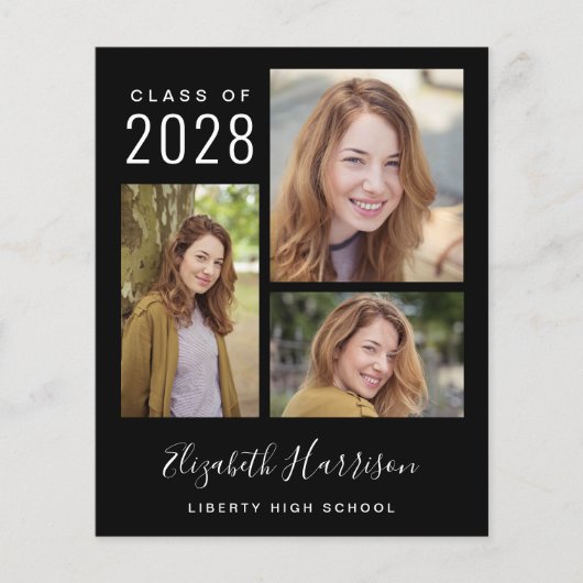 De zwarte GraduPartij van het Manuscript van de Fo (Voorkant)