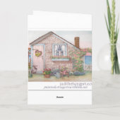 DE ZWARTE GROET VAN HALLOWEEN VAN DE VOLLE MAAN KAART (Achterkant)