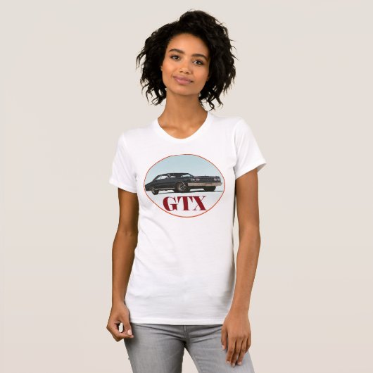 DE ZWARTE GTX T-SHIRT (Voorkant volledig)