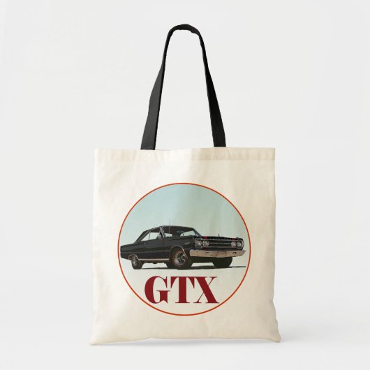 De zwarte GTX Tote Bag (Voorkant)