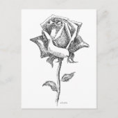 De zwarte & het Wit namen toe Briefkaart (Voorkant)