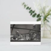 De Zwarte & het Wit van de Horizon van Chicago Briefkaart (Staand voorkant)