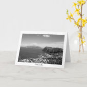 De Zwarte & het Wit van de Jachthaven van Capri Kaart (Gele Bloem)