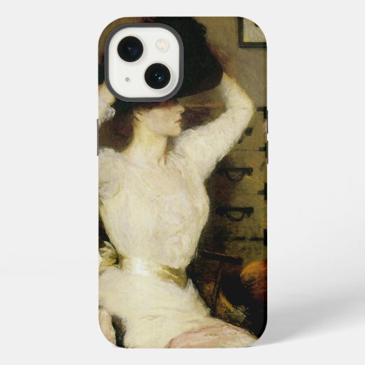 De Zwarte Hoed iPhone Hoesje (Achterkant)