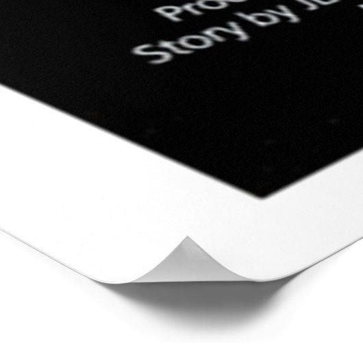 De Zwarte Hole 1979 Poster (Hoek)