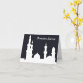 De Zwarte Kaart van de Moskee van de Ramadan (Gele Bloem)