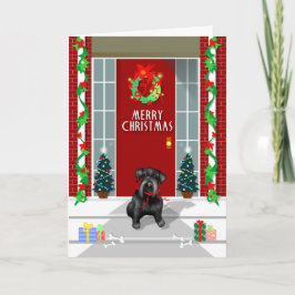 De zwarte Kaart van de Vakantie van Kerstmis van