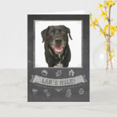 De zwarte Kaart van de Verjaardag van het Bord van (Gele Bloem)