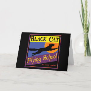 De zwarte Kaart van Halloween van de School van de