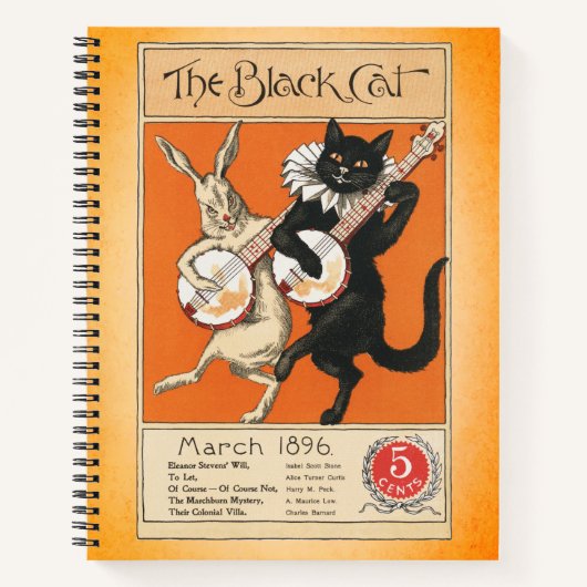  De Zwarte Kat 1896 Notitieboek (Voorkant)