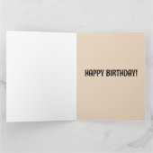 DE ZWARTE KAT KARTTHUIS IS WAAR DE VANGSTEN BIRTHD KAART (Binnen)