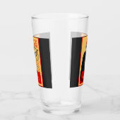 De zwarte kat, Le Chat Noir, Art Glas (Rechts)