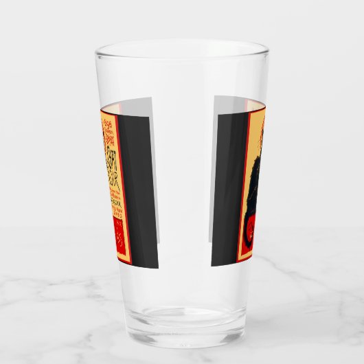 De zwarte kat, Le Chat Noir, Art Glas (Rechts)