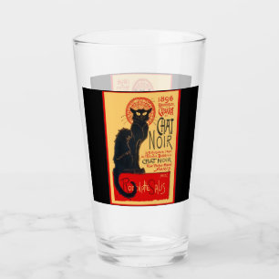 De zwarte kat, Le Chat Noir, Art Glas