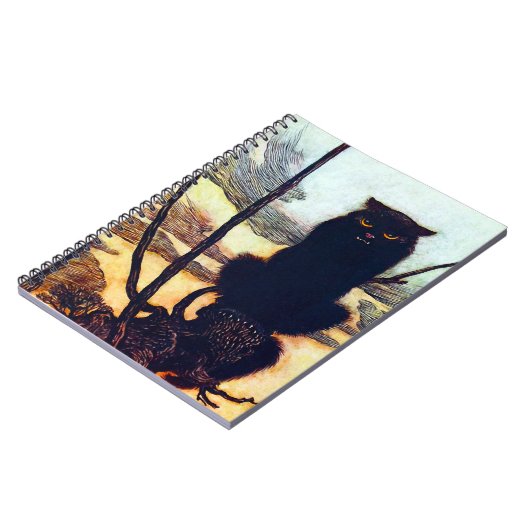 De zwarte kat notitieboek (Linkerzijde)