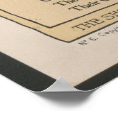 De zwarte kat poster (Hoek)