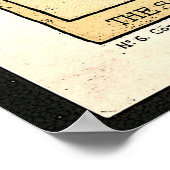 De zwarte kat poster (Hoek)