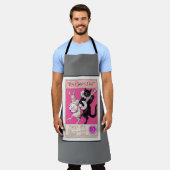 De zwarte kat schort (Gedragen)