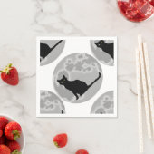 De zwarte kat servet (Insitu)