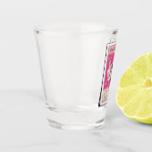 De zwarte kat shot glas (Links)