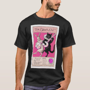 De zwarte kat t-shirt