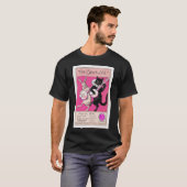 De zwarte kat t-shirt (Voorkant volledig)