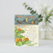 De Zwarte Kat van de Heks van de Lantaarn van de Briefkaart (Staand voorkant)