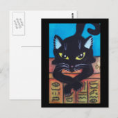 De Zwarte Kat van Egypte Briefkaart (Voorkant / Achterkant)