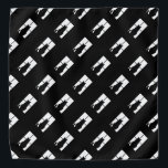 De Zwarte Kat van het venster klikt om een kleuren Bandana<br><div class="desc">Voor Kat Lovers, een venster zwarte kattenscène waar u uw eigen keus van het kleurendecor kunt ook toepassen als u als optie zou willen. Verander eenvoudig de achtergrondkleur van dit kattenontwerp van het vooraf ingestelde wit in om het even welke kleur van uw keus in één stap. Klik op de...</div>