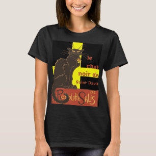 De Zwarte Kat Van Saint David Van Rodolphe Salis T-shirt