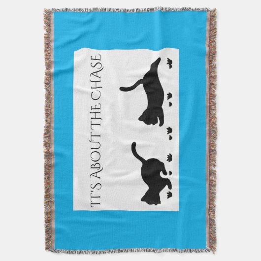 De zwarte katjes werpen aangepaste deken (Voorkant Verticaal)