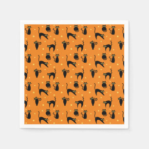 De Zwarte Katten Halloween van mod. Servet