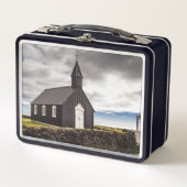 De Zwarte Kerk van Budir, IJsland (Voorkant)