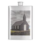 De Zwarte Kerk van Budir, IJsland Flacon (Voorkant)