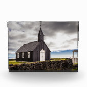 De Zwarte Kerk van Budir, IJsland Fotoblokken (Voorkant)