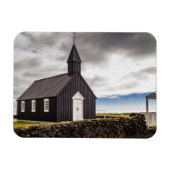 De Zwarte Kerk van Budir, IJsland Magneet (Horizontaal)