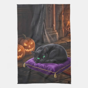 De Zwarte Kitty van de Vampirische Meisjes genaamd Theedoek