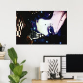 De zwarte koningin van Chess! Poster (Thuiskantoor)