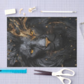 De Zwarte Leeuw Koning5 Tissuepapier (Craft)