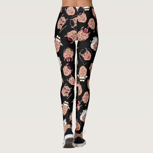 De zwarte Leggings van de hairy pigs (Achterkant)